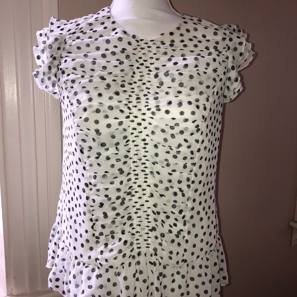 WHOWHATWEAR Polka-dot t-shirt!!